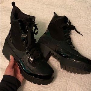 Chunky Platform Lace Up Boots ⚡️EGO Brand